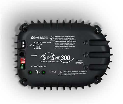 Morningstar SureSine 300 Watt Inverter - SI-300-115V-UL