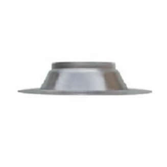 Natural Light 10 Inch Tubular Skylight Flashing Flat-Black - 10FFB