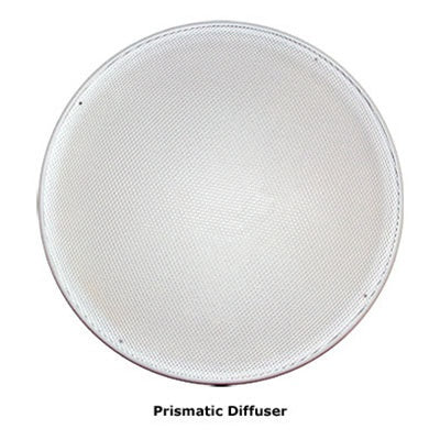 Natural Light 21 Inch Tubular Skylight Trim Ring with Diffuser - (Prismatic) - 21TRDP