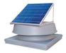 Natural Light SAF16CMGR > 16 Watt Grey Solar Attic Fan / CURB MOUNT / Shingled Roof