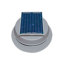 Natural Light SAF16GR > 16 Watt Gray Solar Attic Fan > Shingled Roof