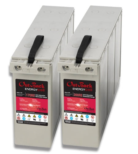 Outback 200 Amp Hour 12 Volt VRLA Battery - EnergyCell 200RE
