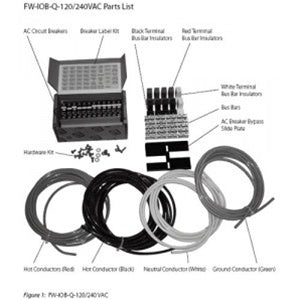 OutBack Power, Flexware, Bypass Assembly, FW-IOB-Q-120/240VAC