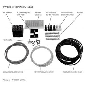 OutBack 60 Amp 120 VAC Flexware Bypass Assembly - FW-IOB-D-120VAC