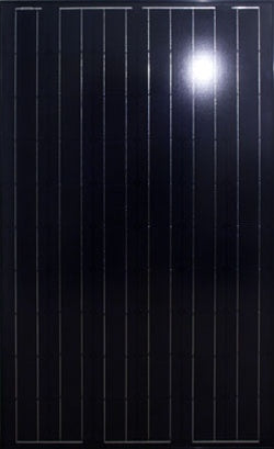 Perlight 250 Watt 30 Volt Solar Panel, all Black Model - PLM-250M