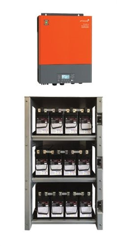 Phocos 6.5kW Any-Grid Inverter with 20kWh Usable Battery Storage Bundle