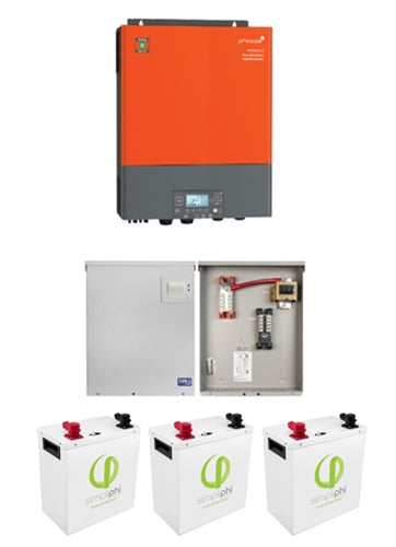 Phocos 6.5kW-AnyGrid-PHI-ESS > 6.5kW Any-Grid Inverter with 9.12kWh Usable Battery Storage Bundle