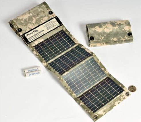 PowerFilm 1.5 Watt 3.6 Volt Foldable Solar Charger - USB+AA