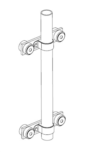 Primus Wind Power 1-TWA-19-01 > Roof Mount Kit with seal - Includes Base Plates, Isolators, Hardware and Seal
