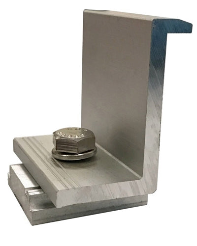 ProSolar C1396EC-1-G > 1.391" - 1.416"  Bonding End Clamp - Grounded