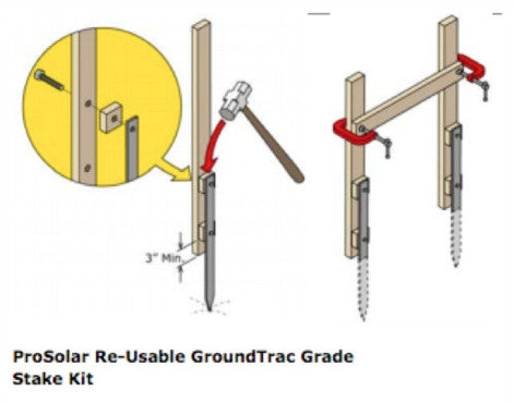 Prosolar Stake Kit - A-GS-6