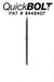 QuickBOLT 17670 > 5/16 X 7" QuickBOLT Type 304 Stainless Steel - Qnty 25 Bolts