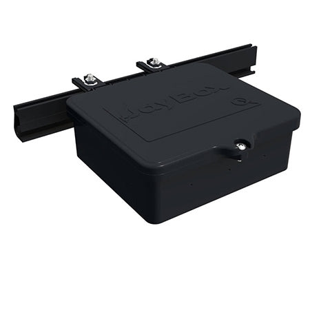 Quick Mount PV QM-JBX-RL02-B1 > JayBox™Junction Box Rail Mount - Black Finish - Version 2