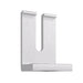 IronRidge/Quick Mount PV QM-LF-M1 > Open Slotted L-Foot for Lynx Standing Seam Clamp - Mill Finish - Box of 12
