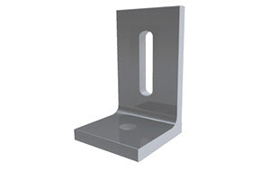 Quick Mount PV QMC-LF-A > Slot L-Foot - Mill Finish - Box of 12