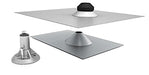 Quick Mount PV QMSFT-A-1 > QBase Standard Flat Tile Mount - Mill Finish