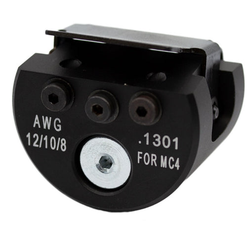 Rennsteig 624 1193 3 1 RT > Multi-Contact MC4 Tool w/Die Set + Locator AWG 12/10/8 - Crimping Pliers MC4