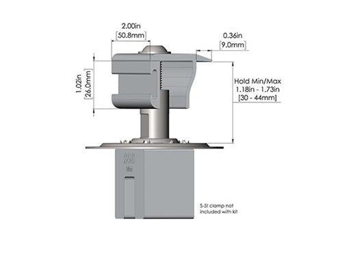 S-5! > PV 2.0 Edge Grab Kit - for 1.29" to 1.81" frame