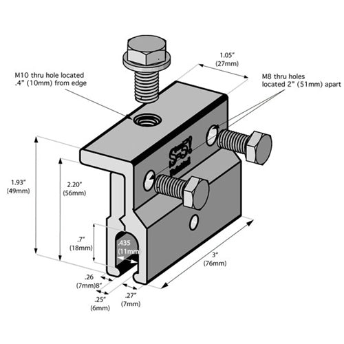 S-5! Clamp, Size R, fits Rib Roof and similar profiles, S-5-R