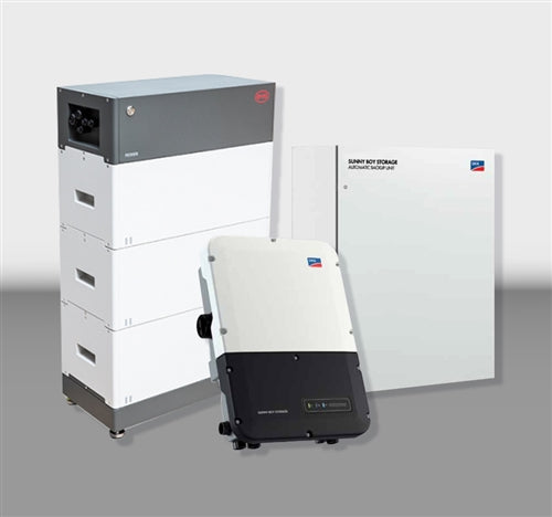 SMA Sunny Boy Storage Bundled Kit BATB-102-BY-US-10 > Includes BYD Battery-Box HVL 12.0, Sunny Boy Storage 6.0 Inverter, SMA Storage Automatic Backup Unit