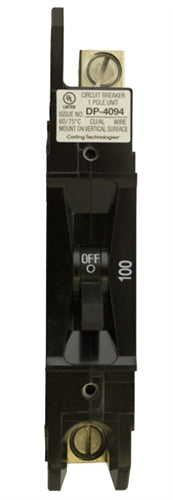 Schneider Electric RNW8651080 > 100A 125 VDC Single Pole PNL Breaker - 1-Pole