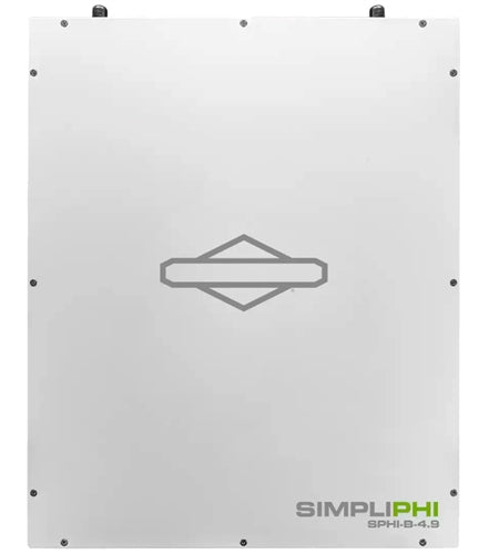 SimpliPhi ESS Battery SPHI-B-4.9 > 4.98 kWh Lithium Ferro Phosphate Battery (LFP), Wall Mountable, IP 65 with closed-looped communications