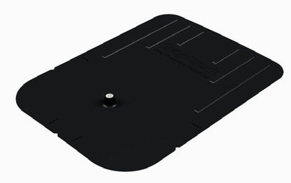 SnapNrack 232-01375 > Ultra Rail Composition Umbrella Flashing 9" x 12" / Black Finish