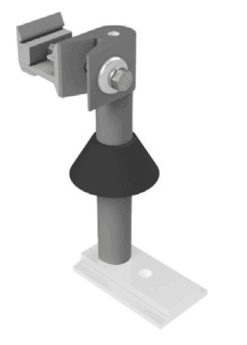 SnapNrack 242-01257 > 5 1/2 Inch Ultra Rail Standoff / Clear Finish