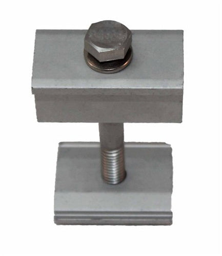 SnapNrack Bonding Mid Clamp Assembly, 1.50 - 2.00", Clear - SnapNrack 242-02052