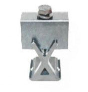 SnapNrack - 1.20 - 1.48" Adjustable Bonding X-End Clamp - Clear Finish - 242-02065