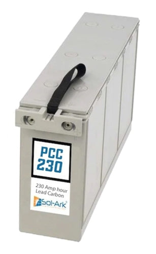 Sol-Ark PCC 230 > 12 Volt 230 Amp Hour AGM Battery