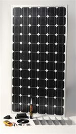Solar Technology: 150-watt Solar Motor Home & Boat Kit