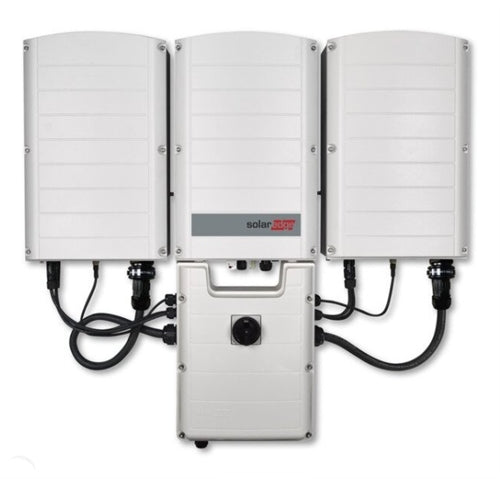 SolarEdge SE43.2K-USRP0BNU4 > 43.2kW 208 VAC SetApp 3-Phase Grid-Tie Inverter with AC Automatic Rapid Shutdown, Connection Unit, DC Safety Switch and AFCI - Fixed Voltage