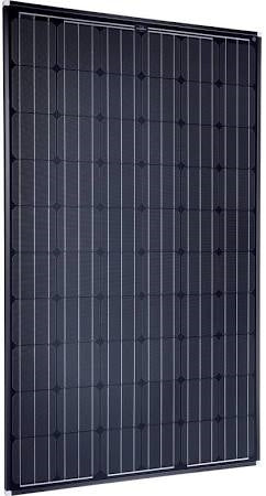 SolarWorld SW275 Mono Black > 275 Watt Mono Solar Panel 4.0 - 33mm Frame - BoB - Black on Black