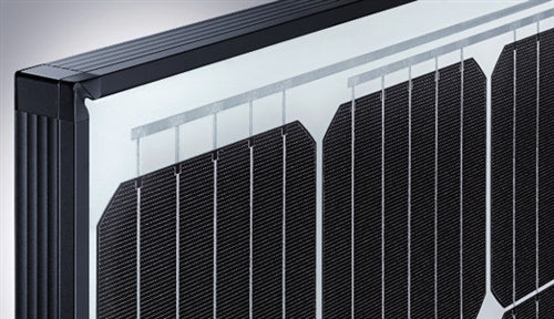 SolarWorld SW300 Plus Mono-BOW-5BB > 300 Watt Mono Solar Panel -  Sunmodule Plus - 5-busbar - BOW (Black Frame, White Backsheet)