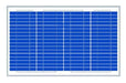 Solartech 30 Watt 33.8 Volt Solar Panel - SPM030P-WP-F