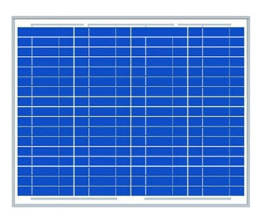 Solartech 40 Watt 33 Volt Solar Panel - SPM040P-WP