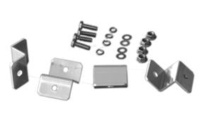 Solartech Z-Brackets > Four Mounting Feet