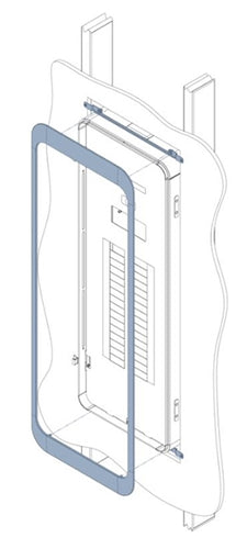 Span Flush Mount Trim 1-01046 > Span Flush Mount Trim Piece for Span Smart Electrical Panel
