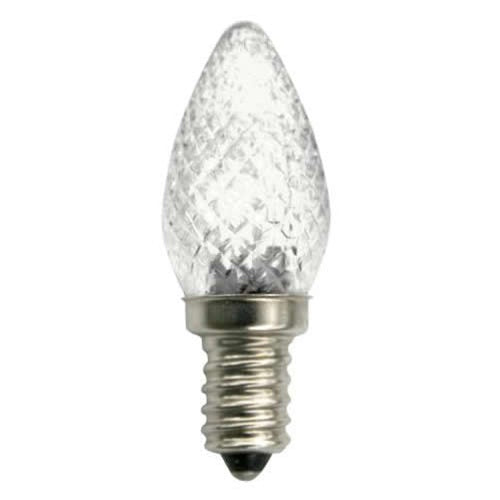 TCP 1 Watt C7 Candelabra LED Light - White (5000K) - LC7WH50K