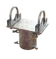 Tamarack Solar 70-0300-PGM > Additional Pole Cap for high wind locations for PGRM Top of Pole Mounts