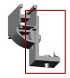 Tamarack Solar FM - Flush Mount Rail Kit Supplement 90026 > L-Foot Mount, Black Finish - Pack of 12