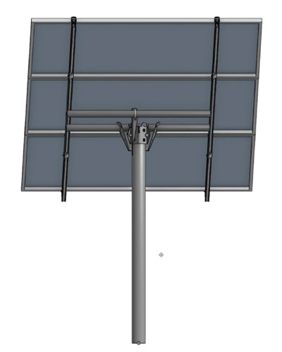 Tamarack Solar TTP-2 > Top of Pole Mount for Two Solar Panels - 83 Inch Channel