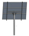 Tamarack Solar TTP-2 > Top of Pole Mount for Two Solar Panels - 83 Inch Channel