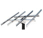 Tamarack Solar UNI-TP/10LL > Top of Pole Mount for Ten 115 Inch Solar Panels > Long Cross Rows