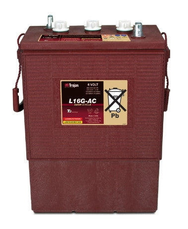 Trojan L16G-AC > 6 Volt 390 Amp Hour Deep Cycle Battery