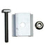 UniRac 002101C - SolarMount-I Mid Clamp Size A, Clear Anodized