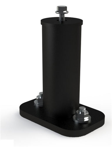 Unirac 004300D - 3" 2-Piece Standoff, Dark