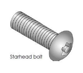 UniRac 030024C - Starhead Bolt