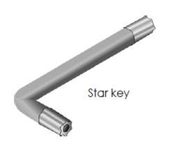 UniRac 030026C - 3/8" Star Key